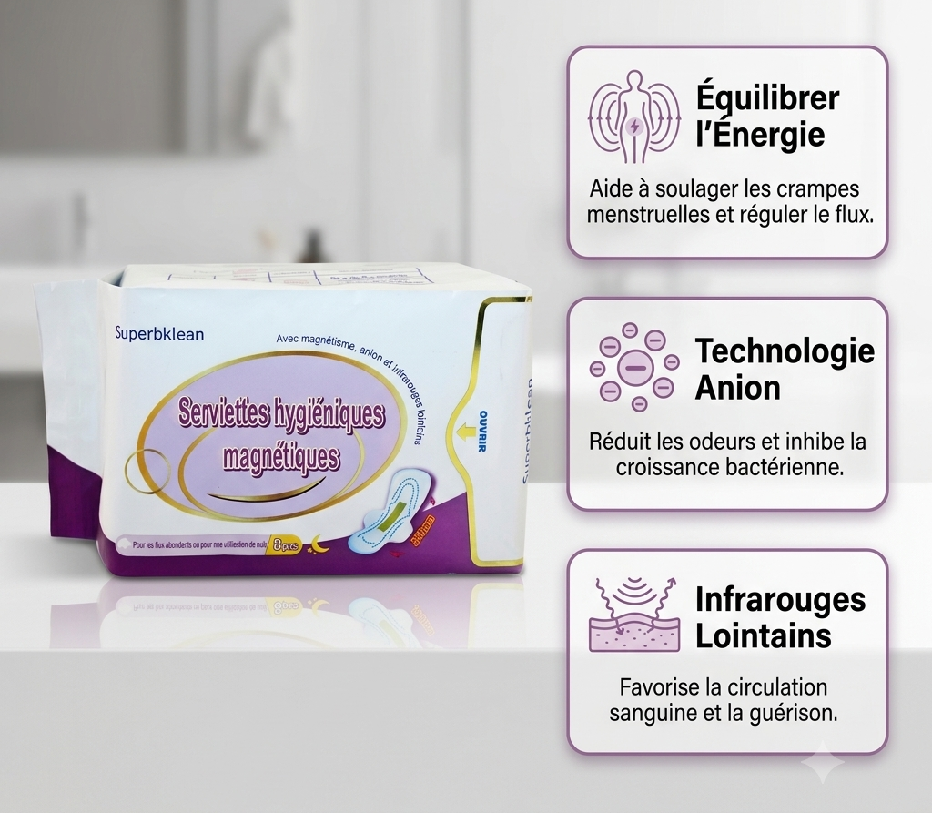 SERVIETTES THÉRAPEUTIQUES Longrich